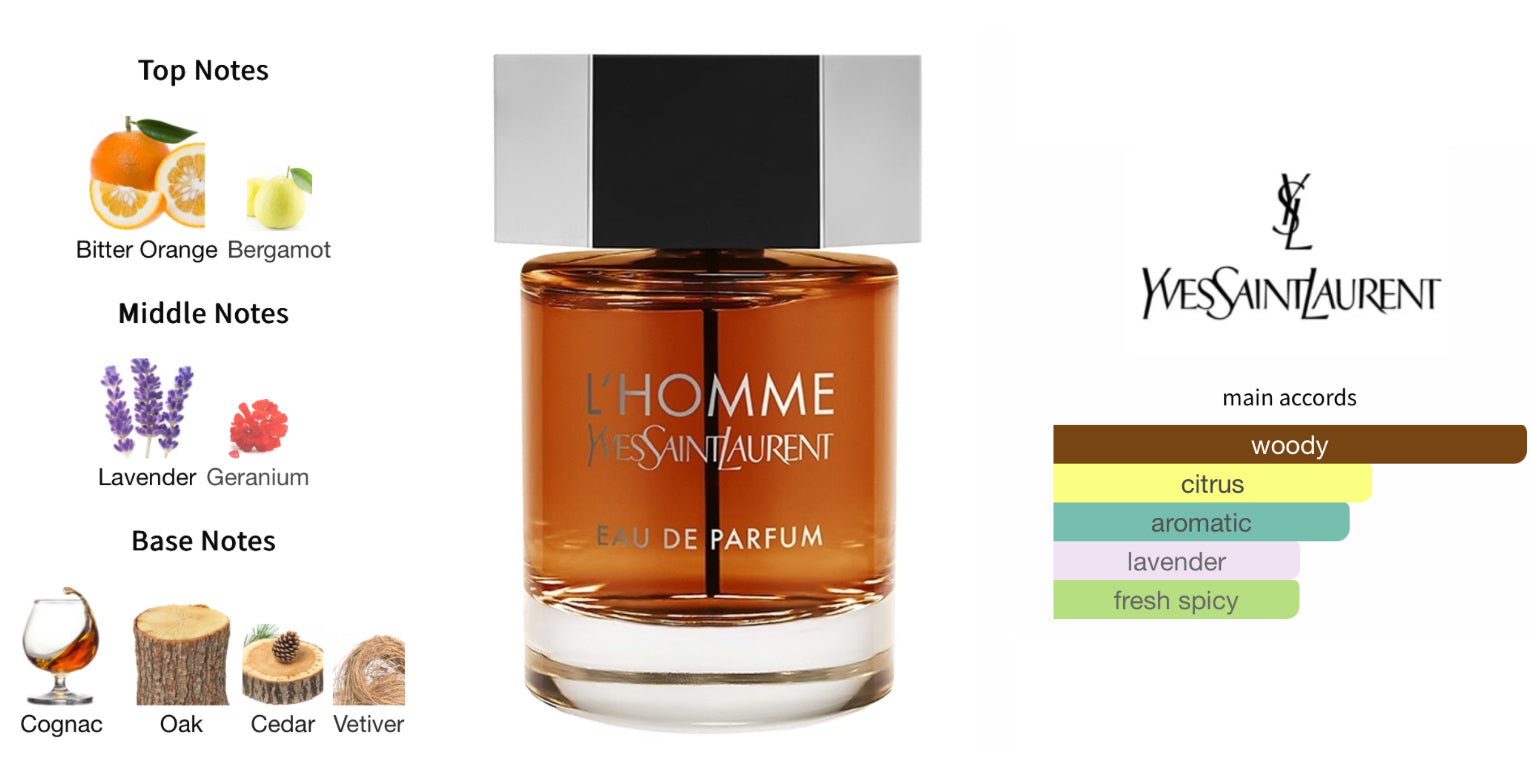 YSL L’homme EDP sample